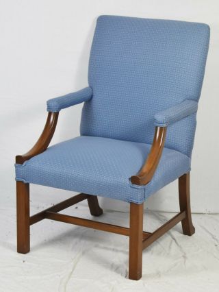 Kittinger Colonial Williamsburg Chippendale Style Arm Chair Or Lolling Chair