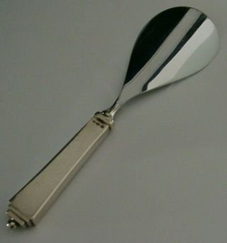 Rare Georg Jensen Sterling Silver Pyramid Pattern Shoehorn Or Shoe Horn 1936