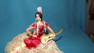 Vintage Marin Chiclana Spanish Flamenco Dancer Doll 9 