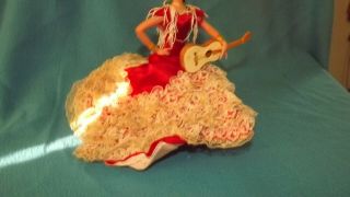 Vintage Marin Chiclana Spanish Flamenco Dancer Doll 9 