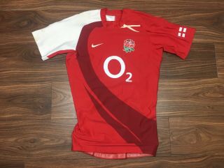 Rare Vintage 2007 England Player Spec Issue Rugby Union Away Shirt Mens Xl