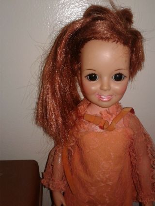VINTAGE IDEAL 1969 CRISSY DOLL LONG GROWING HAIR 2
