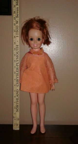 VINTAGE IDEAL 1969 CRISSY DOLL LONG GROWING HAIR 3