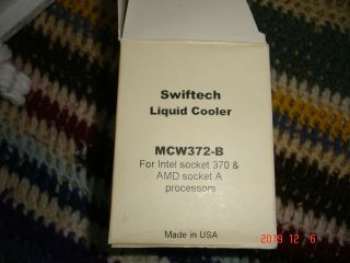 Swiftech Mcw372 - B Cpu Water Block High Performance Pro Class Vintage