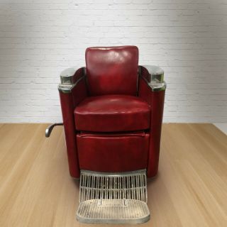 Antique Koken President Barber Chair -
