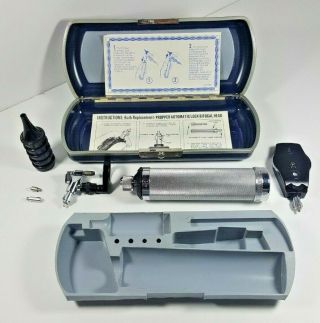 Vintage Propper Otoscope And Accessories Made In Germany