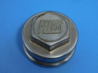 Flint Wheel Bearing Cover Hubcap Automobile Antique Vintage Part Exc