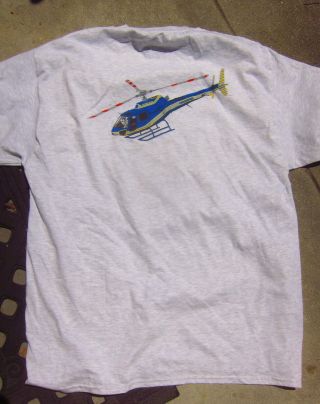 Aerometals X - Tra Large T - Shirt.  Grey,