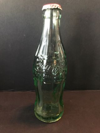 Vintage Coke Coca - Cola 6 Fl Oz Bottle Pat Dec 25 1923 Goldsboro Nc 1989
