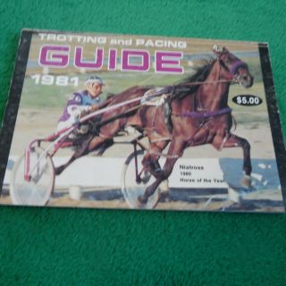 Harness Horse Racing 1981 Usta Trotting And Pacing Guide Hand Book Niatross