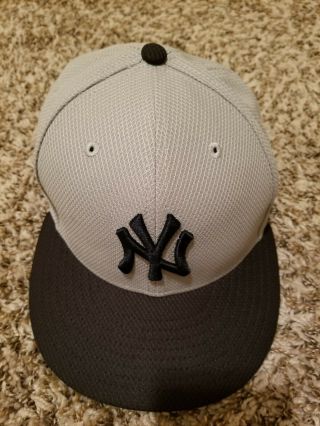 2017 York Yankees Tyler Wade Game Issued Hat Mlb Steiner