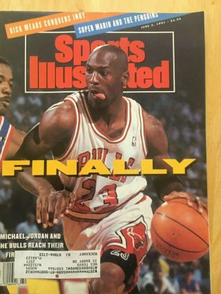 Sports Illustrated June 3,  1991 - Michael Jordan