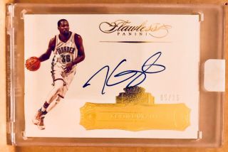 2015 - 16 Flawless Kevin Durant Encased Auto Sp 5/25 Thunder / Warriors