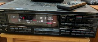 Pioneer Vsx - 5000 Receiver Amp Stereo Vintage 1980 