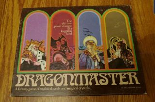 Vtg 1981 Milton Bradley/ E.  S.  Lowe Dragonmaster Fantasy Card Game Dragon Master