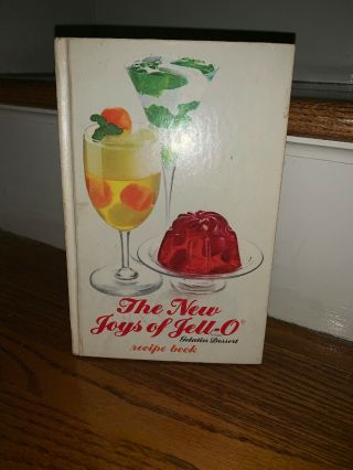 Vintage Jello Jell - O Gelatin Recipes Cookbook Unique Estate 128 Pages Hardback