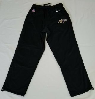 Baltimore Ravens Nfl Locker Room Team Issued Training Sweat Pants - Size Xl