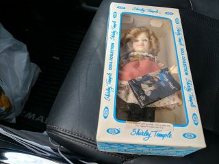 Shirley Temple Doll Suzannah Of The Mountains 8in.  Vintage 1982 Vinyl Plastic