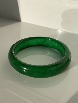 Jade (grade A) - China - Early 20th century - size 2.  3 inch inner 3