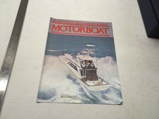 Color Equipment Ad Info Specs Chris Craft Boat Brochure 1976 Virens Sportsfisher