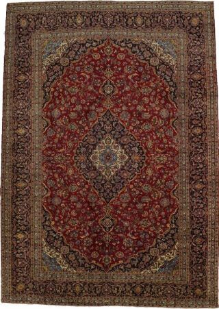 Traditional Vintage 10x14 Wool Hand Knotted Living Dining Room Oriental Area Rug