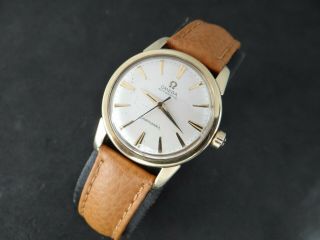 Vintage Omega Seamaster 14k Solid Yellow Gold Automatic Bumper Cal 354