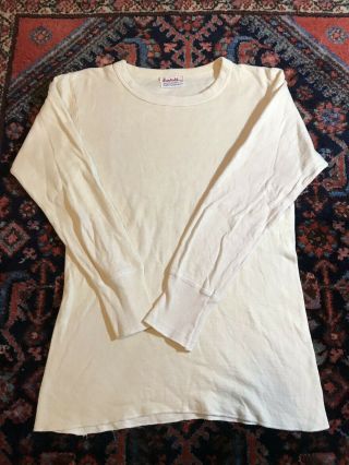 Vintage 60s Duofold Thermal Under Shirt Small
