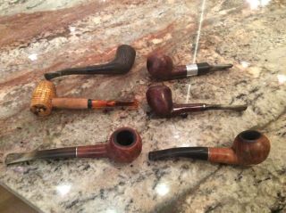 Great Group Of Estate Pipes Savinelli