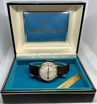 Vintage Automatic Eterna - Matic Wristwatch Swiss