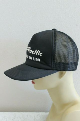 VINTAGE 1994 SOUTHERN PACIFIC RAILROAD LATC START UP TEAM MESH SNAP BACK HAT 2
