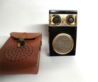 Vintage Transistor Radio Zenith Royal 500 Deluxe 