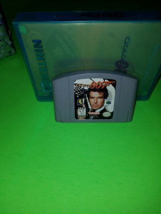 N64 Goldeneye 007 James Bond Complete Nintendo Retro Game Oem Vintage 1997