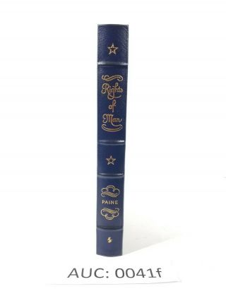Easton Press: The Rights Of Man,  Thomas Paine,  Leather :41f