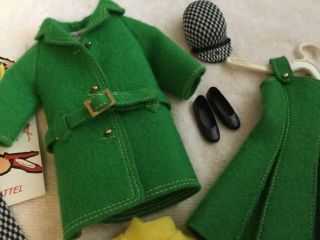 Vintage Barbie Mattel 1965 Skipper Town Togs 1922 Outfit Complete & Minty 3