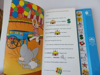 Vtg Golden Sound Story TINY TOON Electronic Story Book The Circus Comes To Town 3