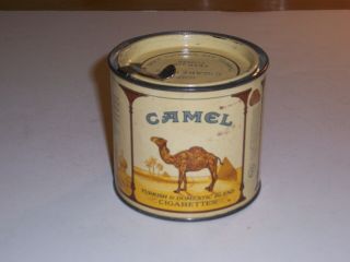 Vintage Empty Camel Cigarettes Tobacco Tin/can