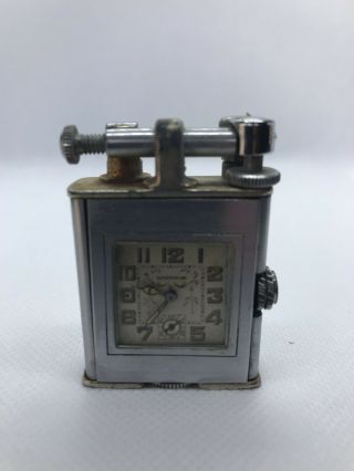 Antique Vintage 1930s Windsor Deco Style Watch Lighter