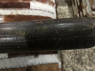 1984 - 89 Indians Joe Carter Game Louisville Slugger Bat Cracked