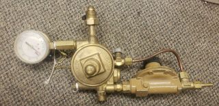 Vintage Victor Equipment Company Liquid Nitrogen Regulator 1842236