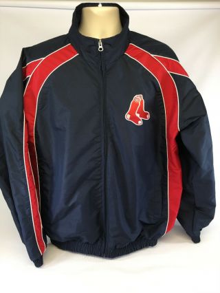 Mlb Merchandise Boston Red Sox Full Zip Light Jacket Mens Xl