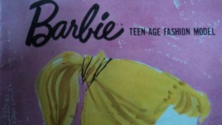 VINTAGE BARBIE TM 1 BOOKLET FROM 1959 HARD TO FIND 2