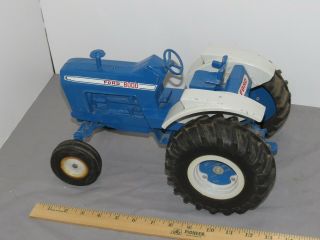 Vintage Ertl 1:12 Scale Ford 8000 Diecast Toy Tractor Blue White