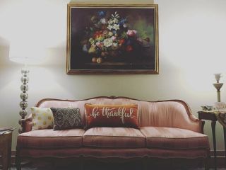 Antique French Style Provincial Sofa Couch