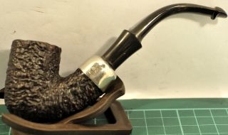 Looking/condition Vintage Rustic Bent " K&p Petersons " 313 Shape Pipe.