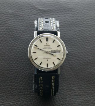 Vintage Omega Constellation Steel Automatic Cal.  751 Date & Day Ref.  168.  016