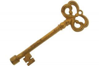 Vintage Large Gas Valve Key Or Decorative Skeleton Key