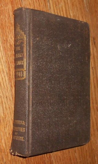 1843 Antique Book On The Beauties Harmonies And Sublimities Of Nature By Bucke