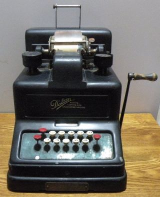 Antique 1912 Dalton Adding Calculating Machine With S/n 51764