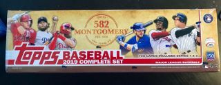 2019 Topps 582 Montgomery Complete Factory Set 1&2 700 Cards Vlad,  Alonzo