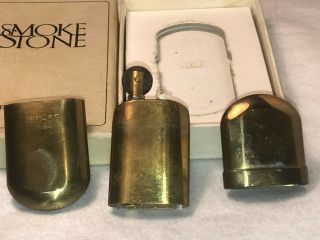 Trench Lighter Korean War Era Made In Japan Smoke Stone Brass No.  5